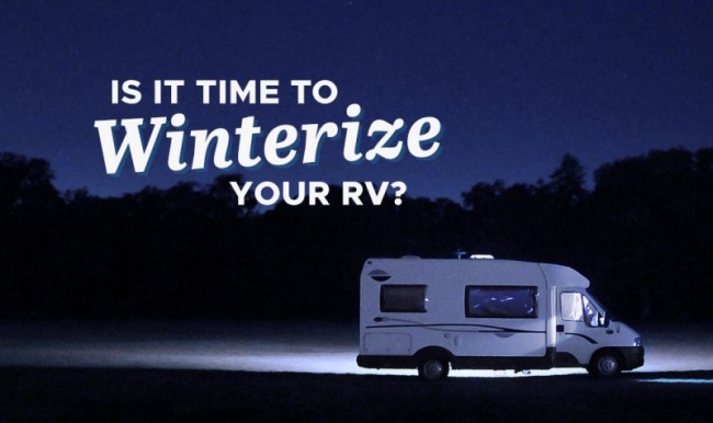 Is It Time To Winterize Your RV?